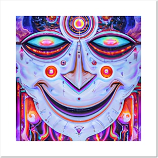 Dosed in the Machine (10) - Trippy Psychedelic Art Posters and Art